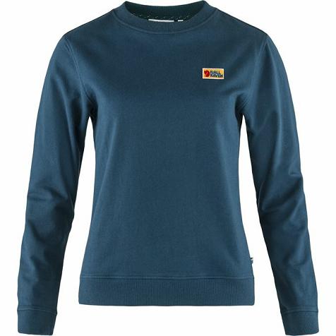 Fjallraven Vardag Sweater Navy Singapore For Women (SG-243601)